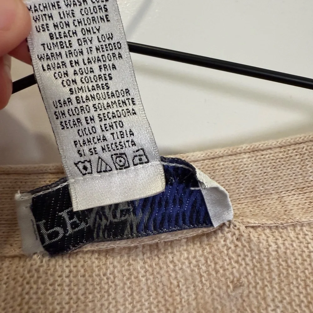 Vintage Penguin Sports Golf Embroidered Cream Knit Sweater - Picture 4 of 9